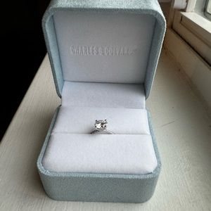 Charles & Colvard Moissanite Ring